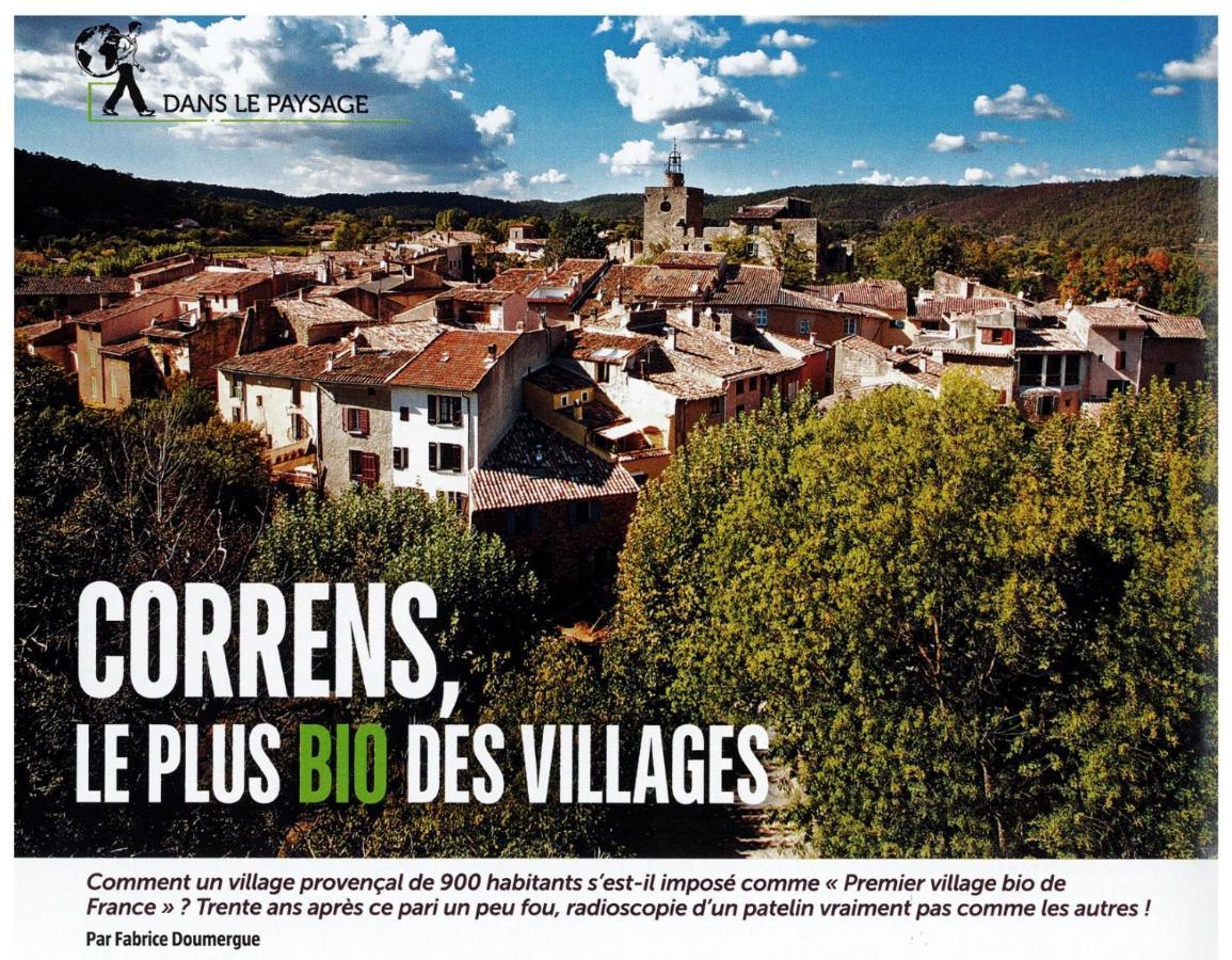 Une Chambre En Provence Correns Екстер'єр фото